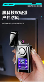 Gas-Electric Dual-Purpose Lighter