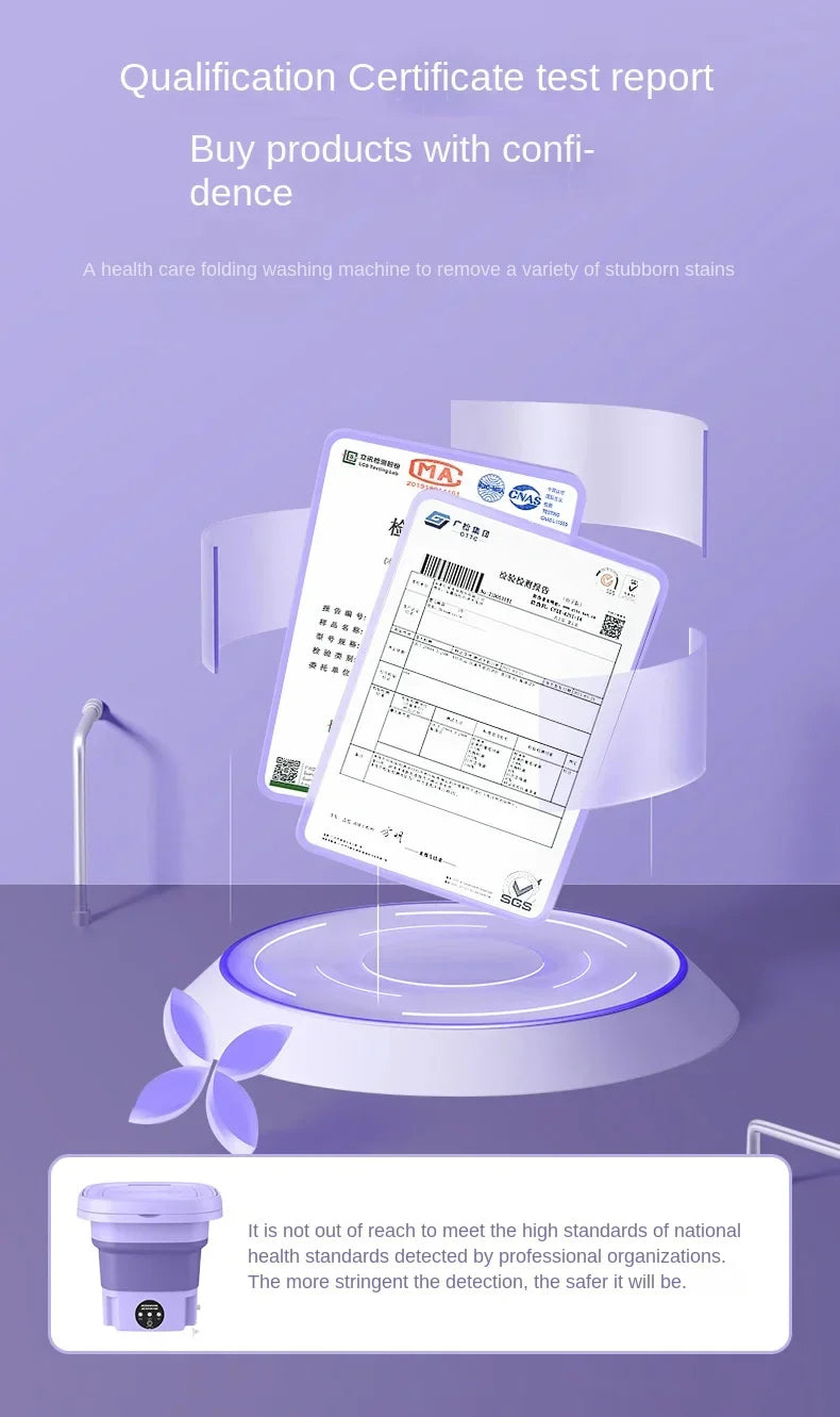 Portable Foldable Washing Machine